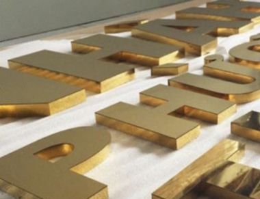 Gia công chữ nổi Inox - Bảng hiệu chữ nổi Inox tại TPHCM