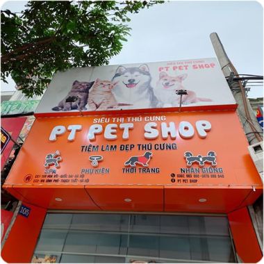 Top 45+ Mẫu Bảng Hiệu Pet Shop Thú Cưng Độc Đáo Dễ Thương