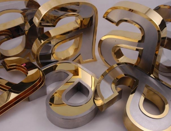 Gia công chữ nổi Inox - Bảng hiệu chữ nổi Inox tại TPHCM