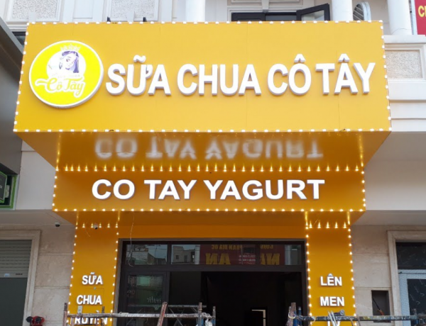 Làm bảng hiệu Alu chữ nổi quận 3 giá rẻ